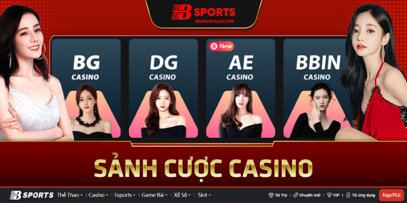 Sảnh cược casino
