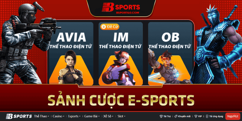 Sảnh cược esport 