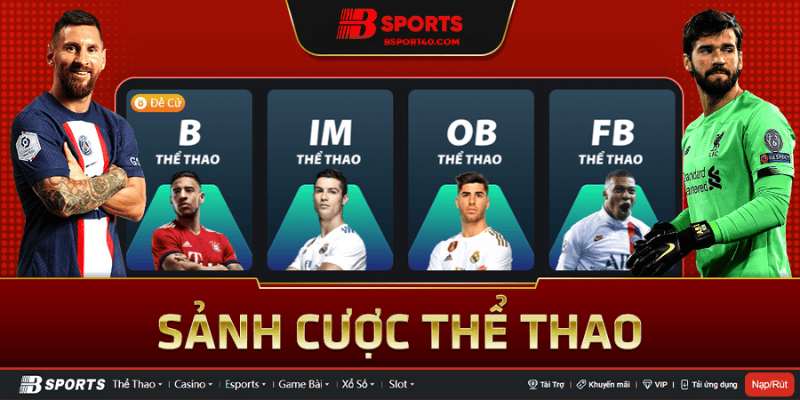 Sảnh cược thể thao 