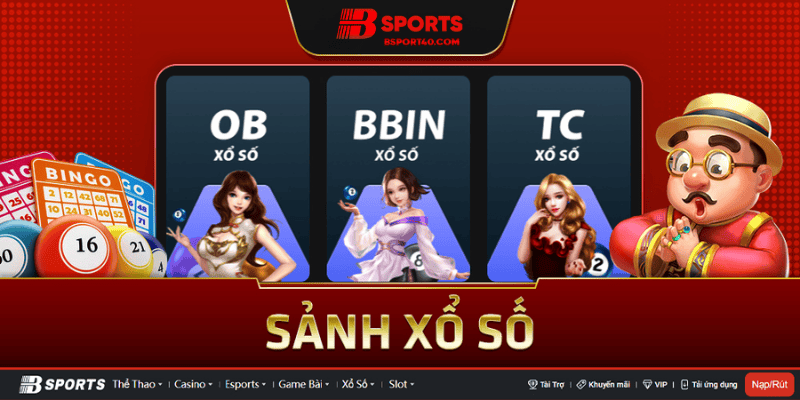 Sảnh xổ số